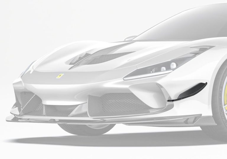 คานาร์ดหน้าคาร์บอนไฟเบอร์ Ferrari F8 PAKTECHZ