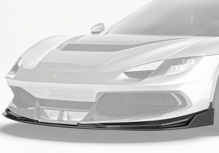 ลิ้นหน้าคาร์บอนไฟเบอร์ Ferrari 296 GTB/GTS PAKTECHZ