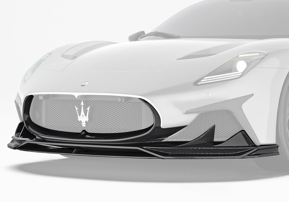 ลิ้นหน้าคาร์บอนไฟเบอร์ Maserati MC20 PAKTECHZ
