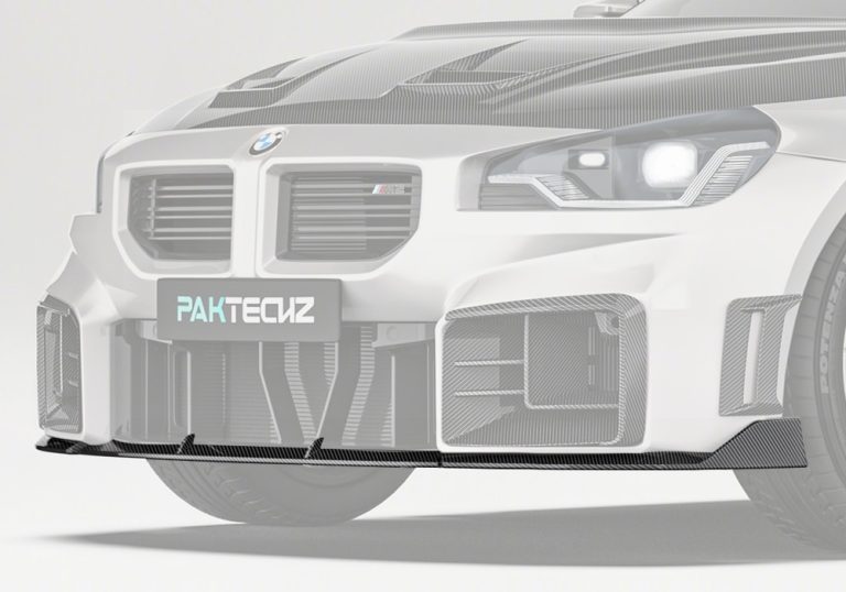 ลิ้นหน้าคาร์บอนไฟเบอร์ Ver.1 BMW M2 G87 PAKTECHZ