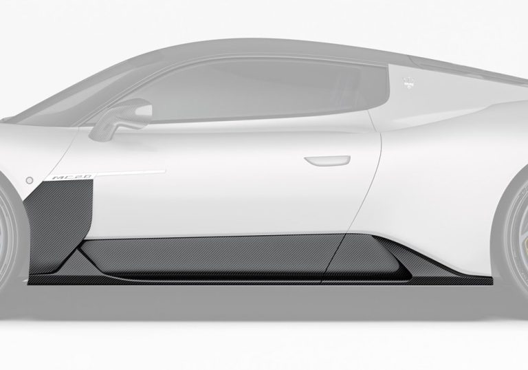 สเกิร์ตข้างคาร์บอนไฟเบอร์ Ver.1 Maserati MC20 PAKTECHZ