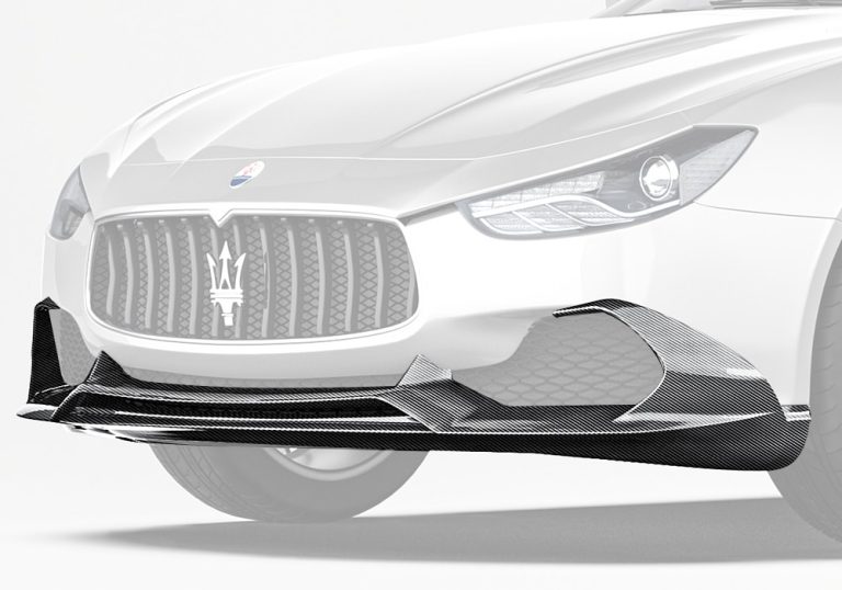 ลิ้นหน้าคาร์บอนไฟเบอร์ Maserati Ghibli PAKTECHZ