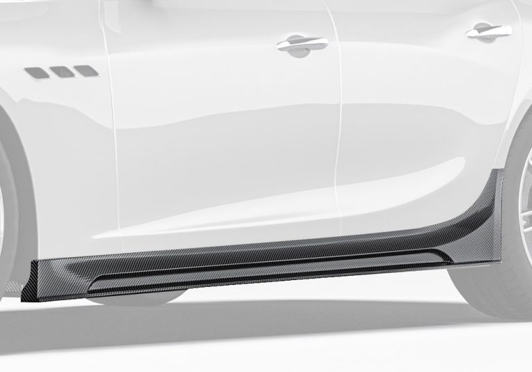 สเกิร์ตข้างคาร์บอนไฟเบอร์ Maserati Ghibli PAKTECHZ