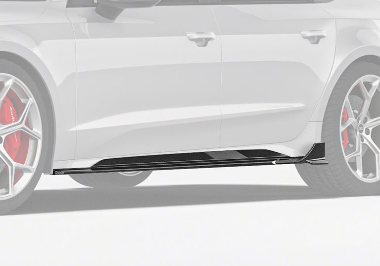 สเกิร์ตข้างคาร์บอนไฟเบอร์ Audi RS7 C8 PAKTECHZ