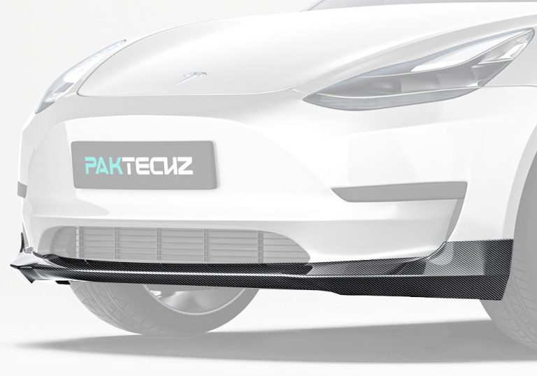 ลิ้นหน้าคาร์บอนไฟเบอร์ Tesla Model 3 PAKTECHZ