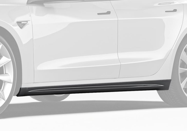 สเกิร์ตข้างคาร์บอนไฟเบอร์ Tesla Model 3 PAKTECHZ