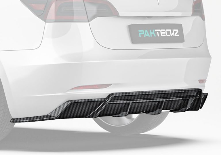 ดิฟฟิวเซอร์หลังคาร์บอนไฟเบอร์ Tesla Model 3 PAKTECHZ