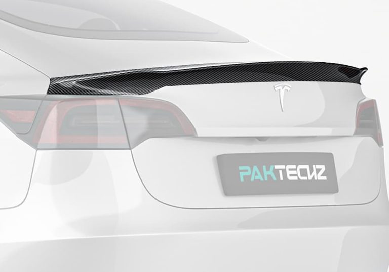 สปอยเลอร์หลังคาร์บอนไฟเบอร์ Tesla Model 3 PAKTECHZ