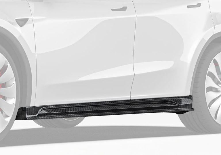 สเกิร์ตข้างคาร์บอนไฟเบอร์ Tesla Model Y PAKTECHZ