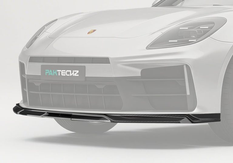 ลิ้นหน้าคาร์บอนไฟเบอร์ Porsche Panamera (2024) PAKTECHZ