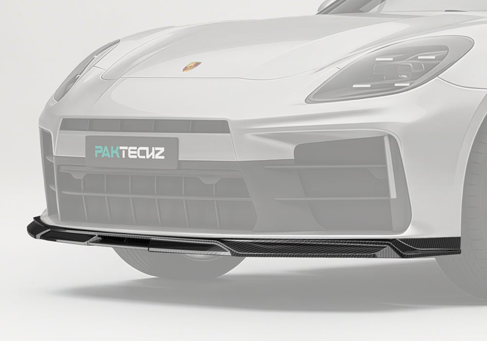 ลิ้นหน้าคาร์บอนไฟเบอร์ Porsche Panamera (2024) PAKTECHZ