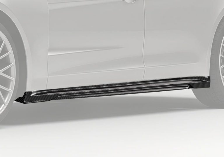 สเกิร์ตข้างคาร์บอนไฟเบอร์ Porsche Panamera (2024) PAKTECHZ