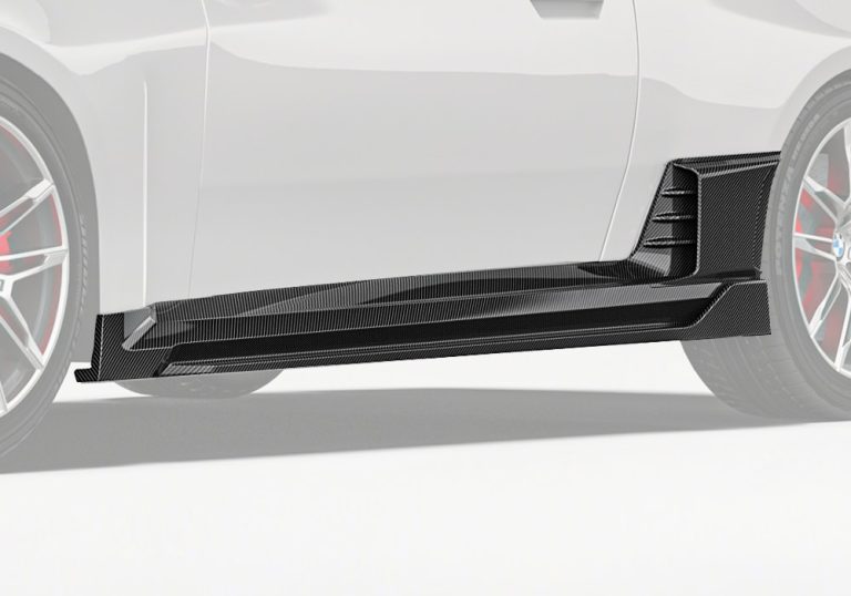 สเกิร์ตข้างคาร์บอนไฟเบอร์ Ver.1 BMW M2 G87 PAKTECHZ