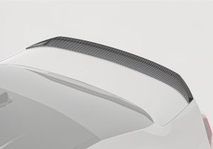 Full rear view of the BMW M2 G87, showcasing the spoiler’s seamless integration into the trunk design