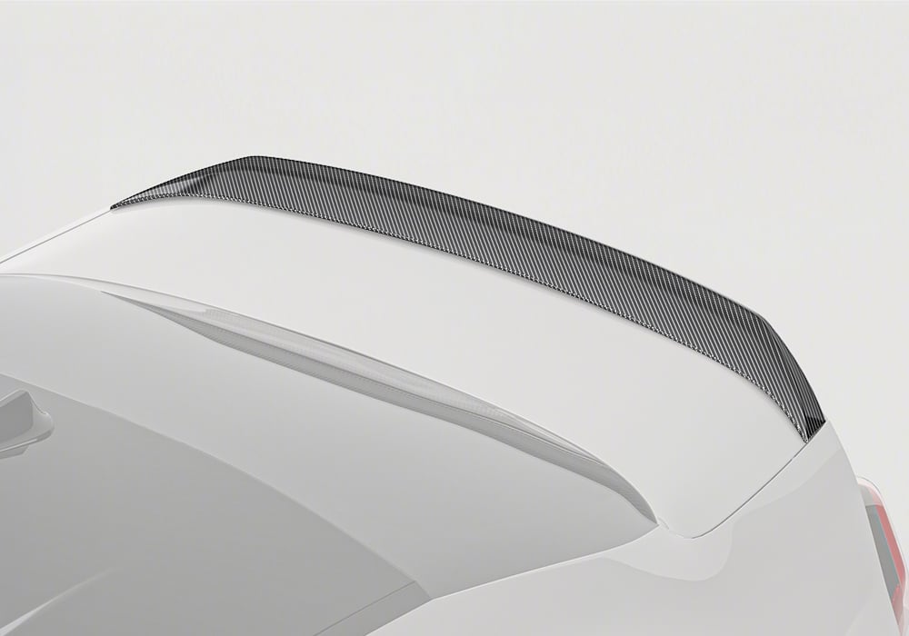 Full rear view of the BMW M2 G87, showcasing the spoiler’s seamless integration into the trunk design