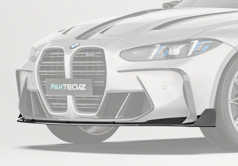 ลิ้นหน้าคาร์บอนไฟเบอร์ BMW M3 G80 PAKTECHZ