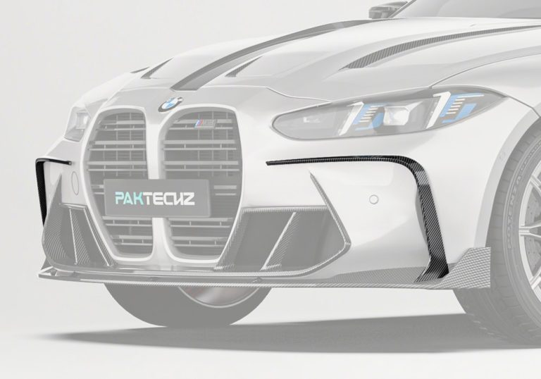 คานาร์ดหน้าคาร์บอนไฟเบอร์ BMW M3 G80 PAKTECHZ