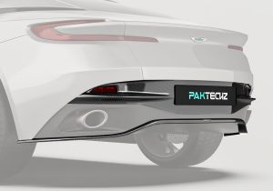 Aston Martin DB11 featuring the carbon fiber rear diffuser, delivering bold enhancements to its aerodynamic and visual appeal