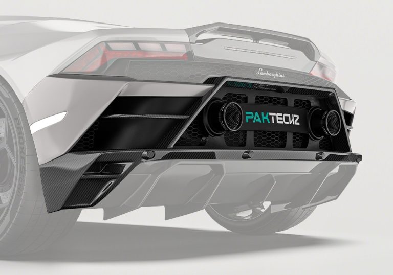 กันชนหลังคาร์บอนไฟเบอร์ Lamborghini Huracan EVO RWD PAKTECHZ