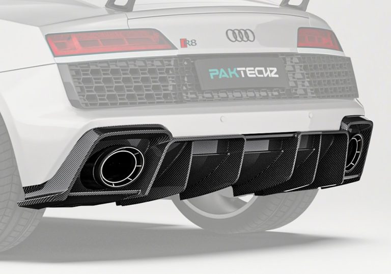 ดิฟฟิวเซอร์หลังคาร์บอนไฟเบอร์ Audi R8 PAKTECHZ
