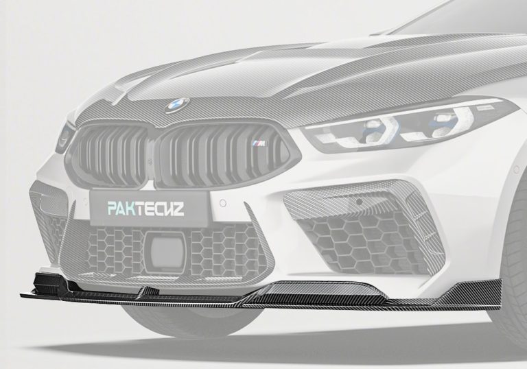 ลิ้นหน้าคาร์บอนไฟเบอร์ BMW M8 F91/F92/F93 PAKTECHZ