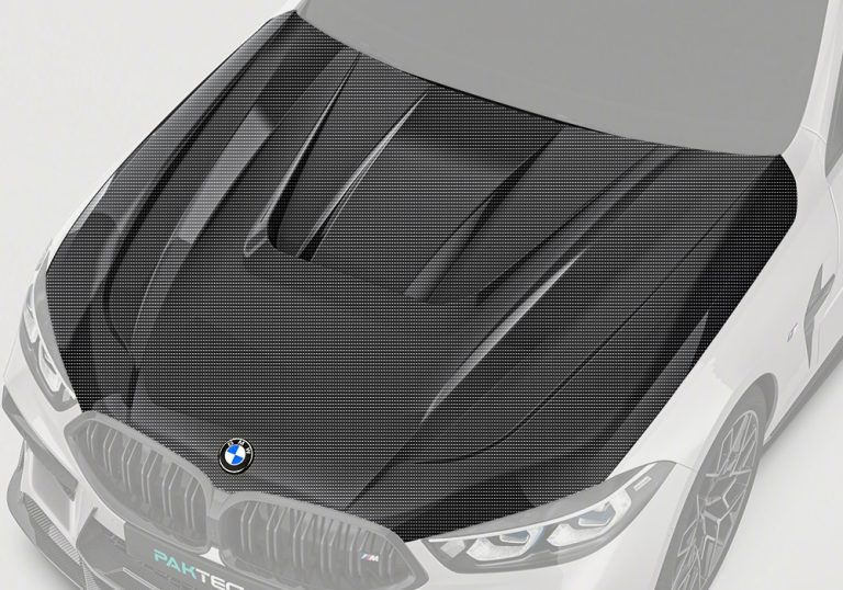 ฝากระโปรงหน้าคาร์บอนไฟเบอร์ BMW M8 F91/F92/F93 PAKTECHZ
