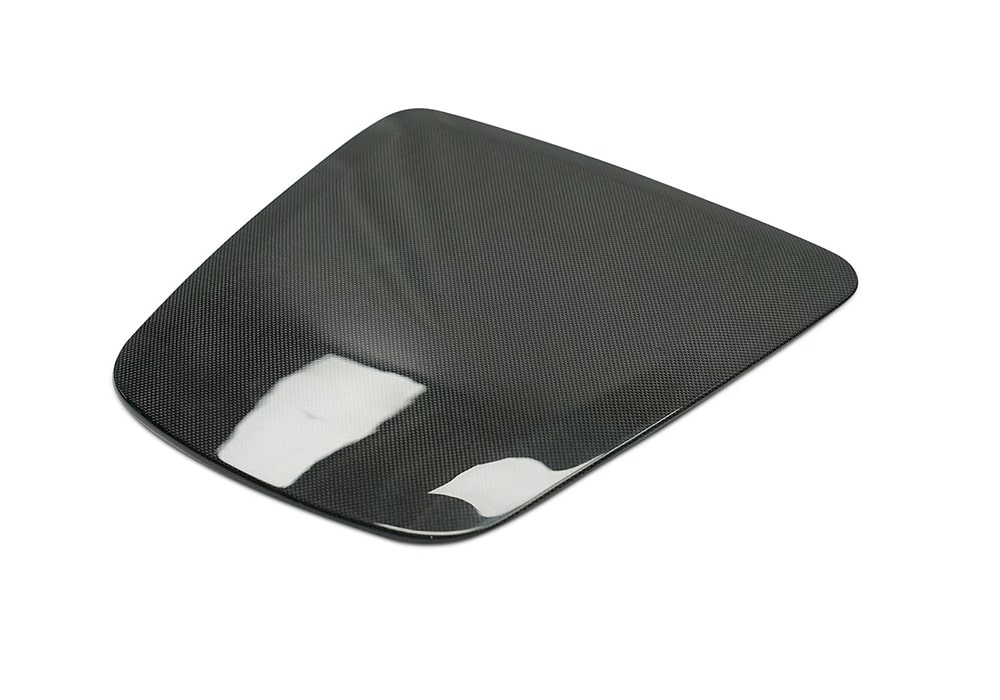 Ferrari 296 GTB with Carbon Fiber Upper Engine Lid enhancing the rear design