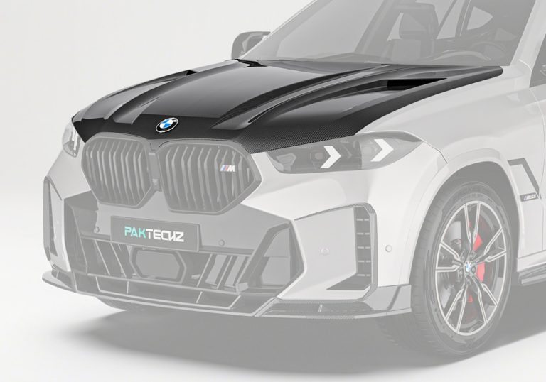 ฝากระโปรงหน้าคาร์บอนไฟเบอร์ BMW X6 G06 PAKTECHZ
