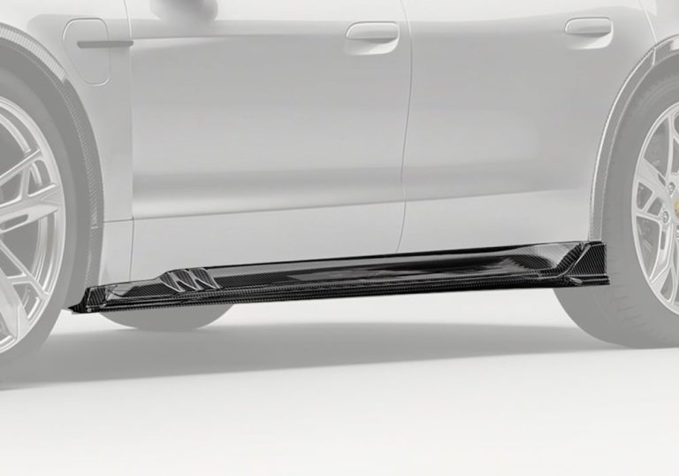 สเกิร์ตข้างคาร์บอนไฟเบอร์ Porsche Taycan 4 4S Cross Turismo Turbo PAKTECHZ