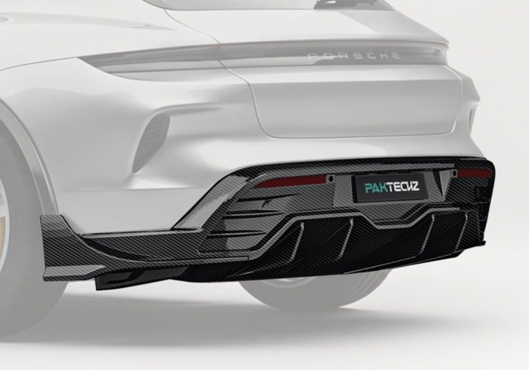 ดิฟฟิวเซอร์หลังคาร์บอนไฟเบอร์ Porsche Taycan 4 4S Cross Turismo Turbo PAKTECHZ