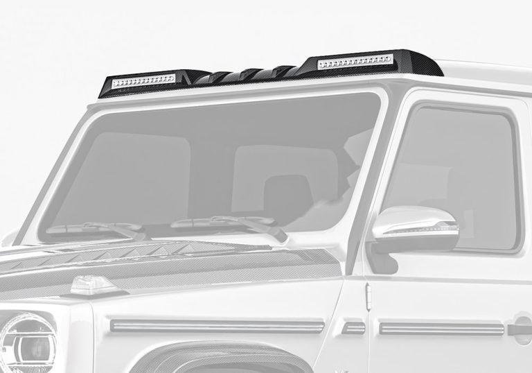 สปอยเลอร์หลังคาด้านหน้าคาร์บอนไฟเบอร์ Mercedes-Benz G-Class W464 PAKTECHZ