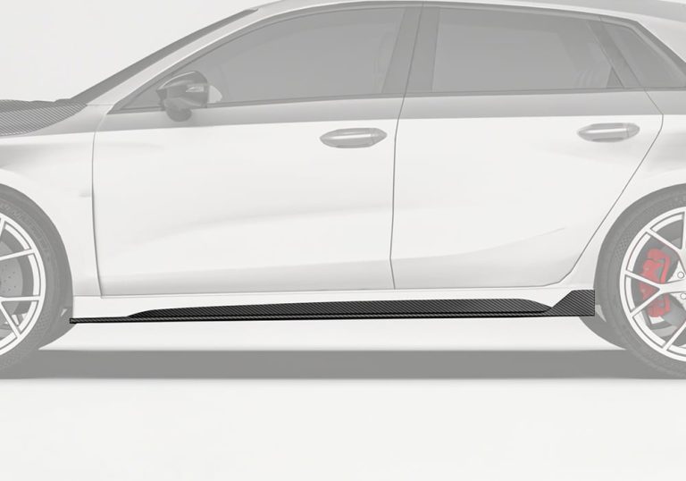 สเกิร์ตข้างคาร์บอนไฟเบอร์ Ver.2 Audi RS3 8Y PAKTECHZ