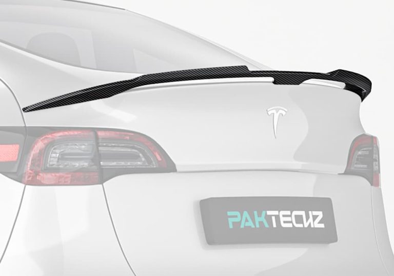 สปอยเลอร์หลังคาร์บอนไฟเบอร์ Tesla Model Y PAKTECHZ