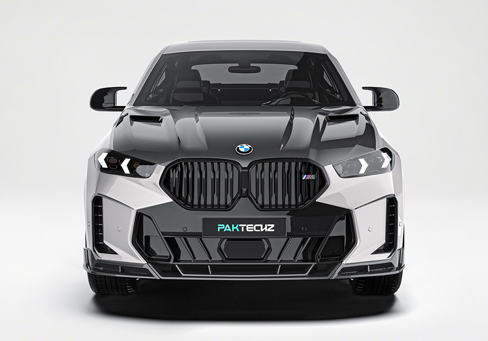 A detailed shot illustrating the high-quality aerospace-grade carbon fiber weave and its flawless high-gloss finish