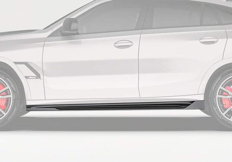 สเกิร์ตข้างคาร์บอนไฟเบอร์ BMW X6 G06 PAKTECHZ