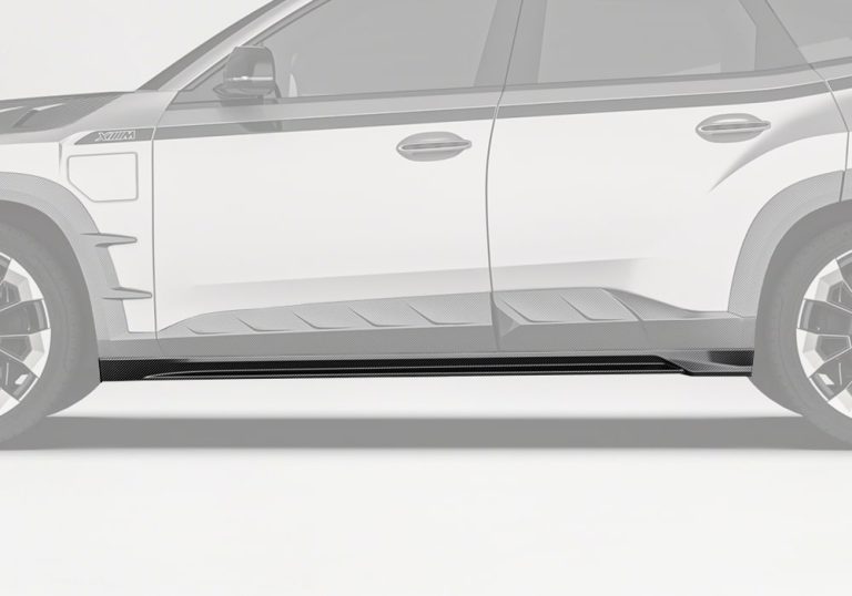 สเกิร์ตข้างคาร์บอนไฟเบอร์ BMW XM G09 PAKTECHZ