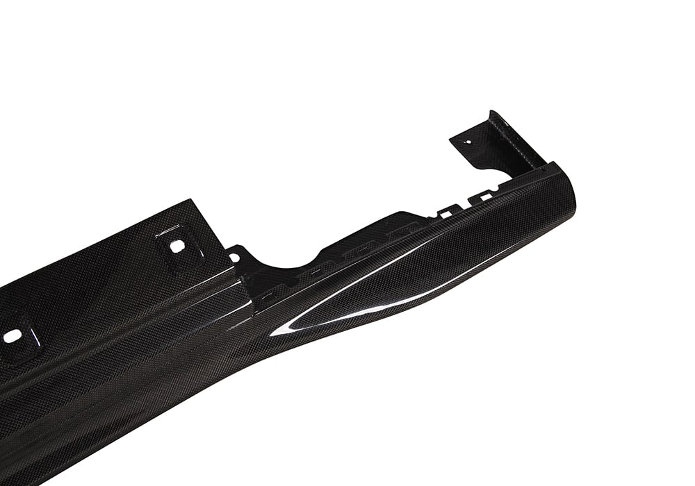 Ferrari 812 Carbon Fiber Side Skirts shown individually with high-definition clarity
