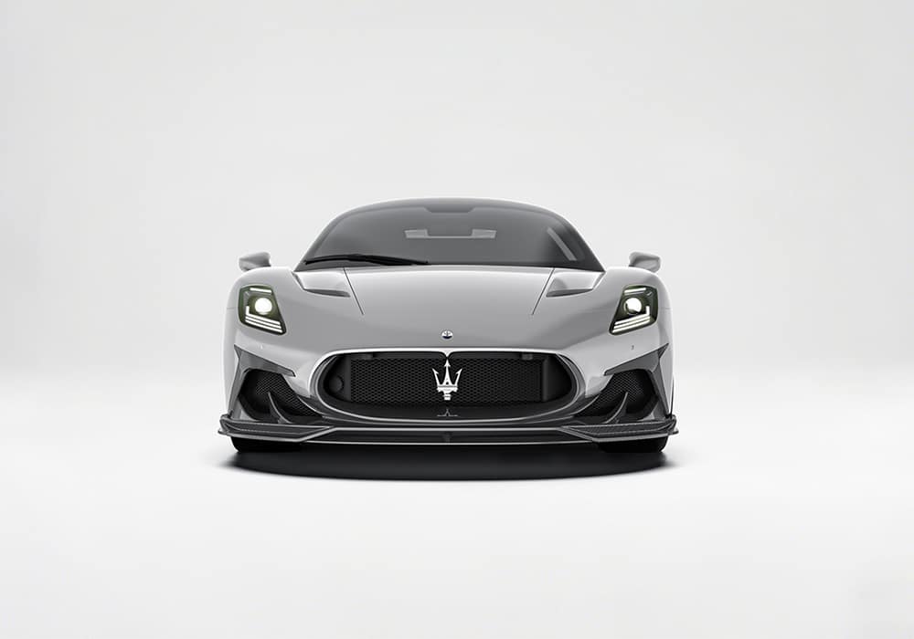 Step-by-step visual guide showing the installation process of the individual components, such as side skirts and spoiler