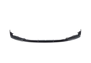 Step-by-step installation photo showing the Carbon Fiber Front Lip being mounted securely to the BMW M2 G87’s front bumper
