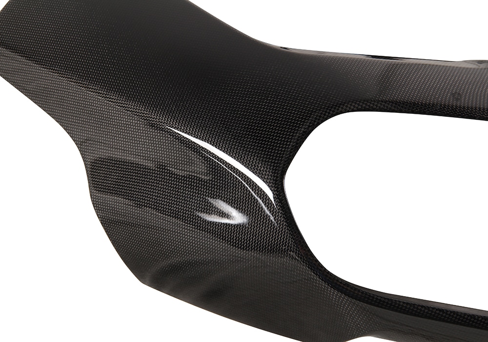 Ferrari 812 performing on track with Carbon Fiber Rear Side Splitters improving aerodynamics