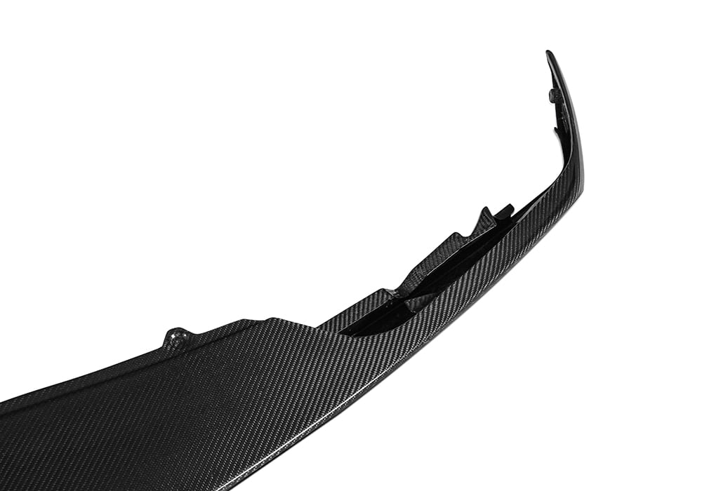 Ferrari SF90 outfitted with Carbon Fiber Front Lip and complementary carbon fiber body accents for a flawless look