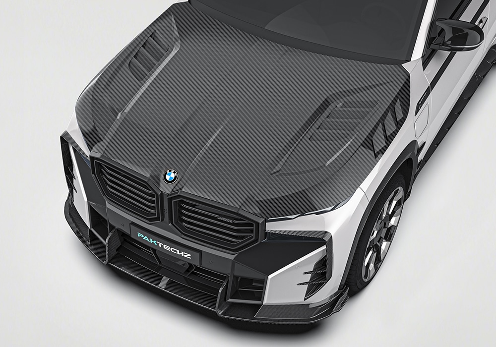 A series of images showing the step-by-step installation process for the body kit, emphasizing the OEM-grade fitment and secure attachment to the vehicle
