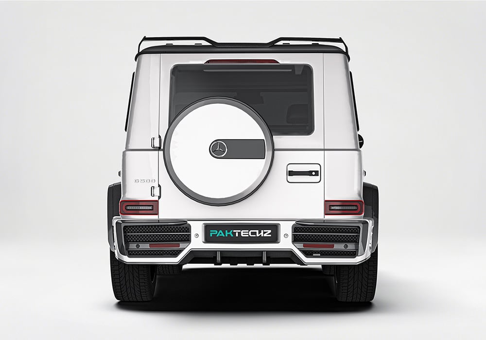 A series of images illustrating the OEM-grade fit and step-by-step installation of the aerodynamic components for a cohesive and professional look