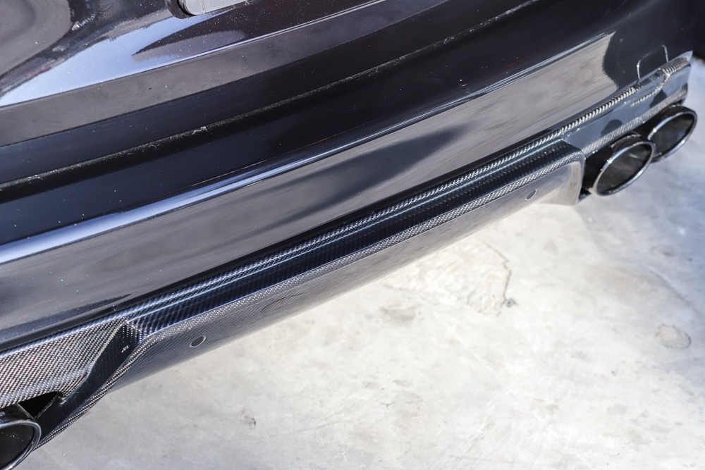 ดิฟฟิวเซอร์ Cabon Fiber W205 ทรง BOCADESIGN แบบเรียบ