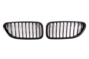 กระจังหน้า BMW F06/F12/F13 เส้นเดี่ยว สีดำเงา