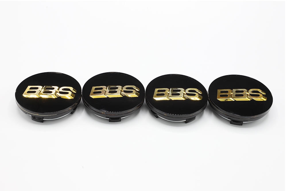 ฝาครอบดุมล้อ BBS สีดำทอง