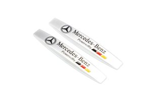 โลโก้ติดแก้มข้าง Mercedez Benz