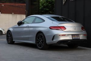 สปอยเลอร์ท้าย  C205 ทรง C63 Coupe AMG สีเทา