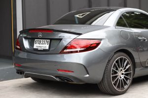 สปอยเลอร์ท้าย R172 ทรง SLK55 AMG สีดำ