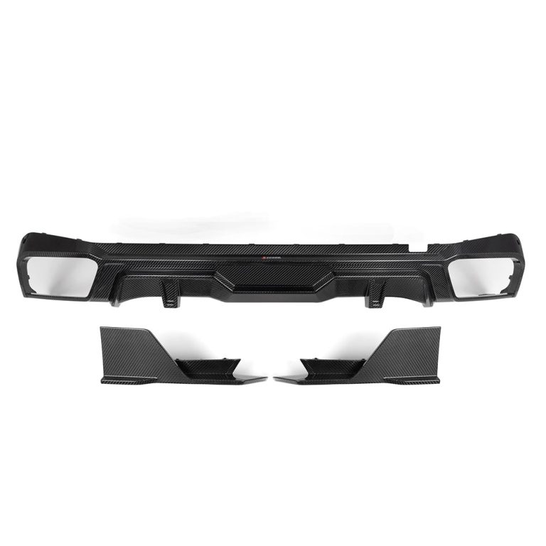 SOOQOO BMW X5 G05 ดิฟฟิวเซอร์หลัง คาร์บอนไฟเบอร์ Prepreg